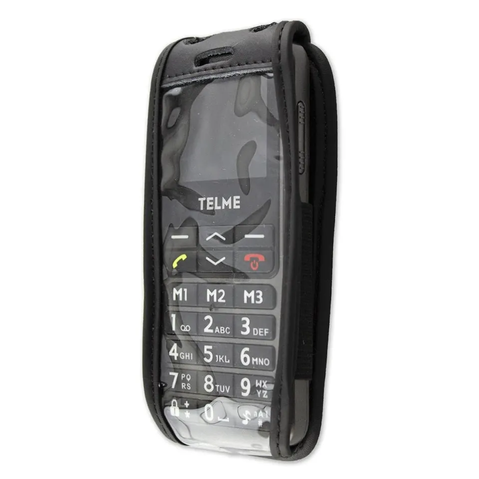caseroxx Borsello Telme C150 C151 vera pelle nero