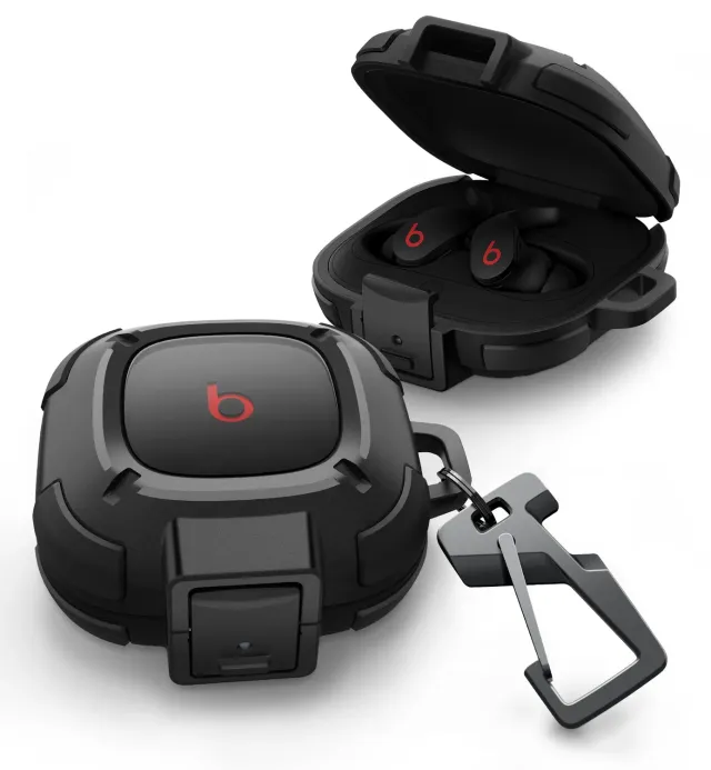 Dexnor cover Beats Fit Pro 2021 blu antiurto