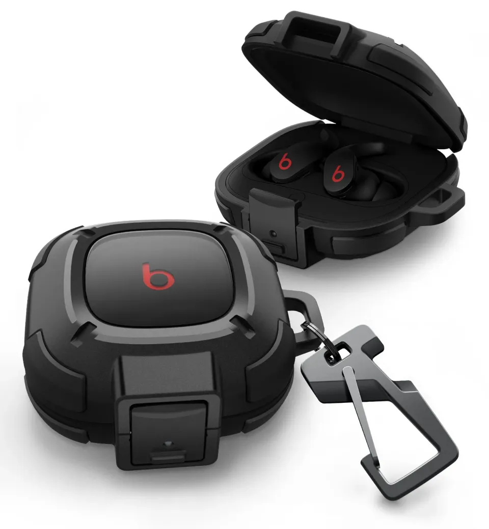 Dexnor cover Beats Fit Pro 2021 blu antiurto