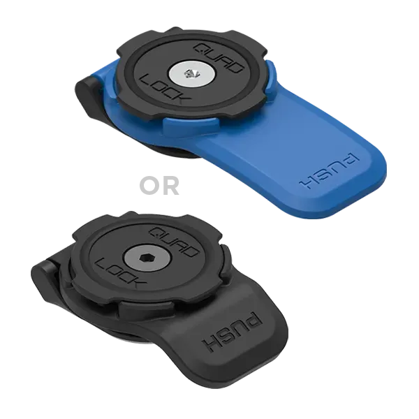 Quad Lock 360 Testa a Levetta supporto telefono nera