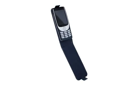caseroxx Flip Cover Nokia 8210 4G azzurra finta pelle