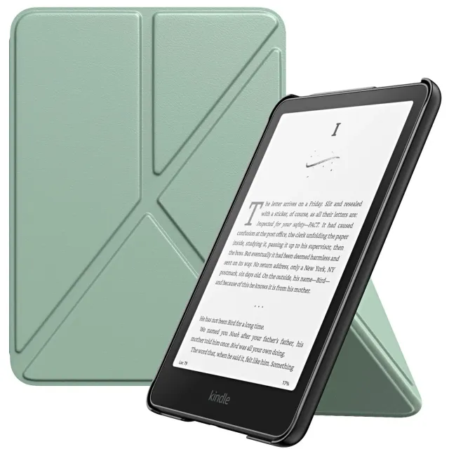 MoKo Kindle Paperwhite 12ª Gen Custodia 7" Verde Agave magnetica