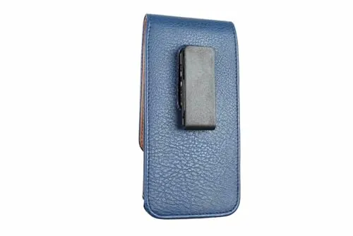 caseroxx Olympia Neo fondina cintura blu ecopelle girevole