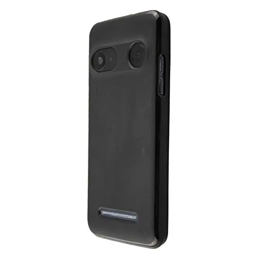 caseroxx TPU Custodia Doro 8035 Cover Nera Antiurto