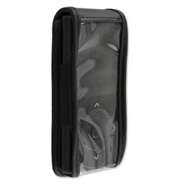 caseroxx Dexcom G4 G5 custodia pelle nero clip cintura