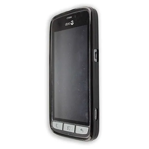 caseroxx Doro 8030/8031 cover TPU nero antiscivolo