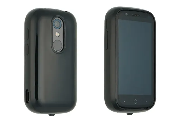 caseroxx Jelly Star custodia TPU nera antishock