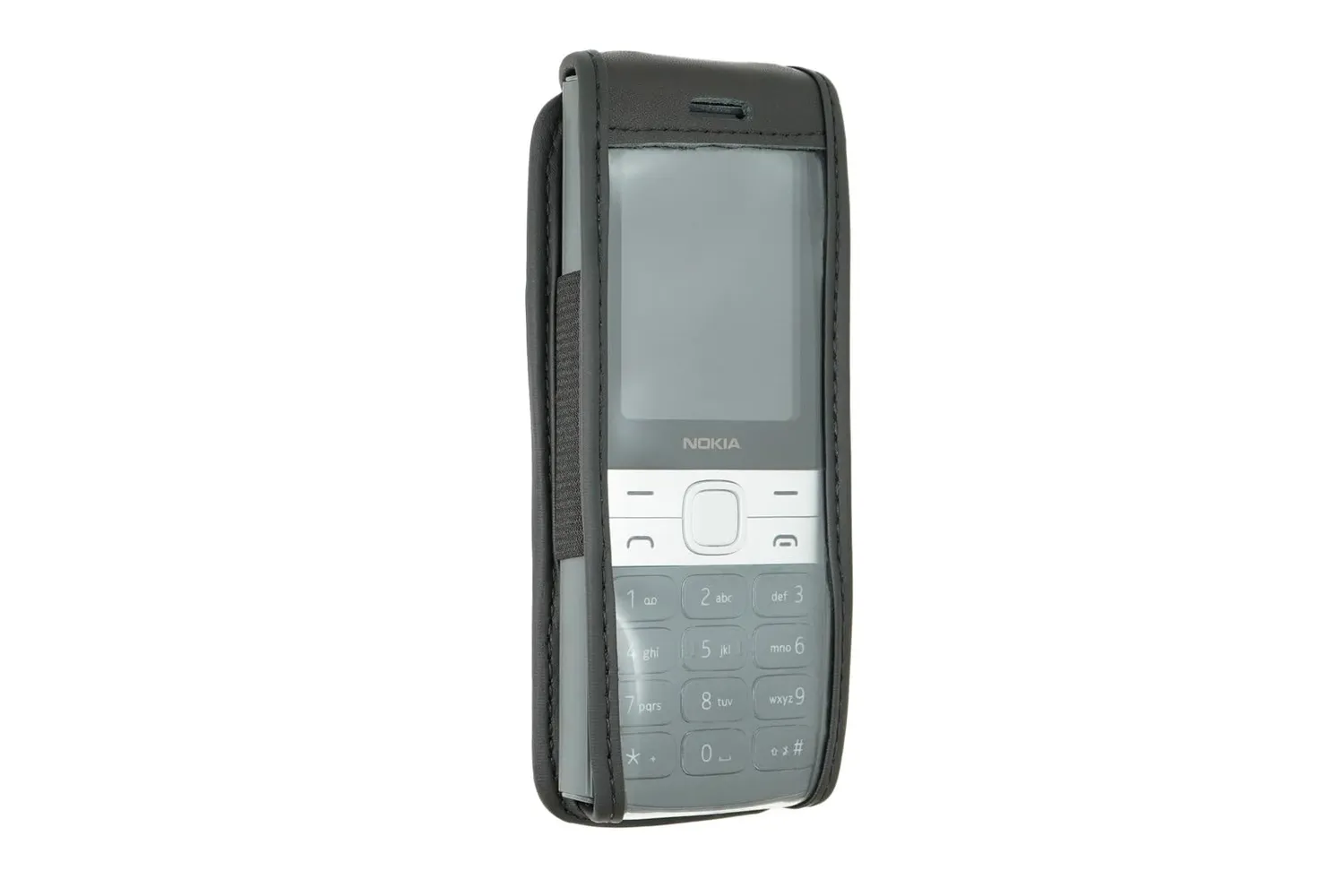 caseroxx Pelle fondina Nokia 150 2023 nera con finestra