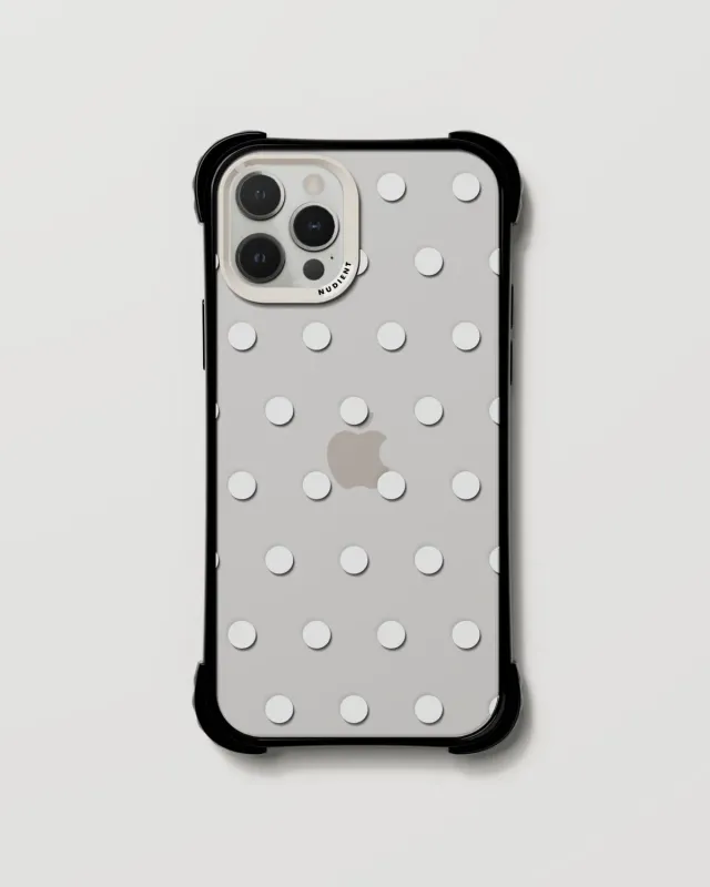 Nudient Form Bumpy Case cover antiurto trasparente
