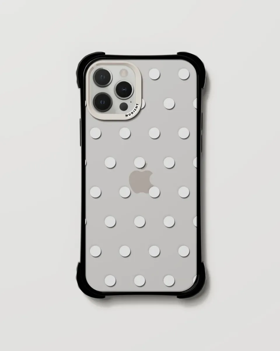 Nudient Form Bumpy Case cover antiurto trasparente