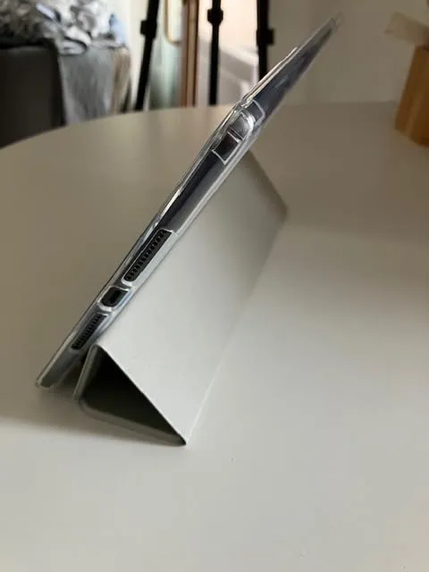 MoKo iPad 10,2" 7/8/9 Gen cover blu cobalto stand